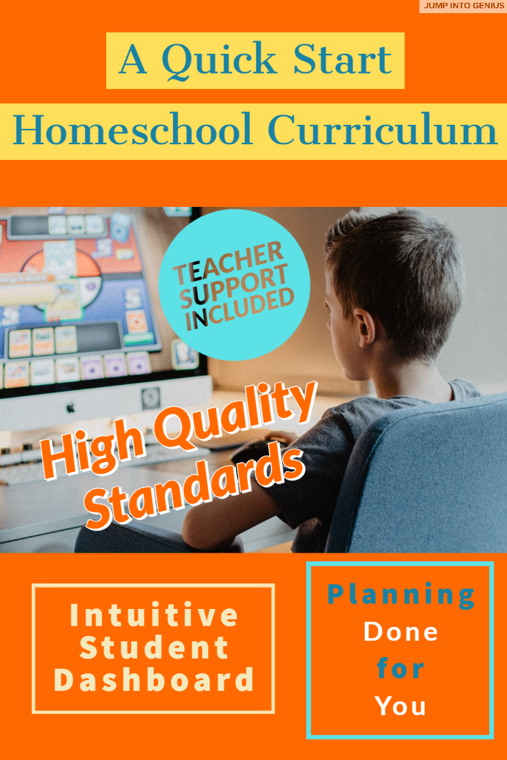 A Quick Start Homeschool Curriculum for new or temporary homeschoolers.